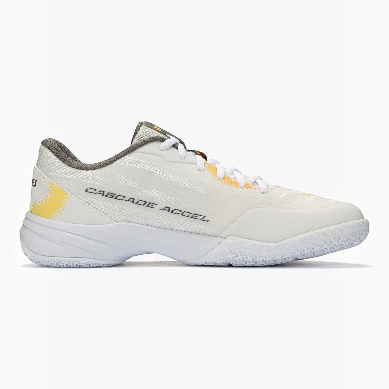 Yonex Cascade Accel 2 2026 weiss/orange Herren Badmintonschuh