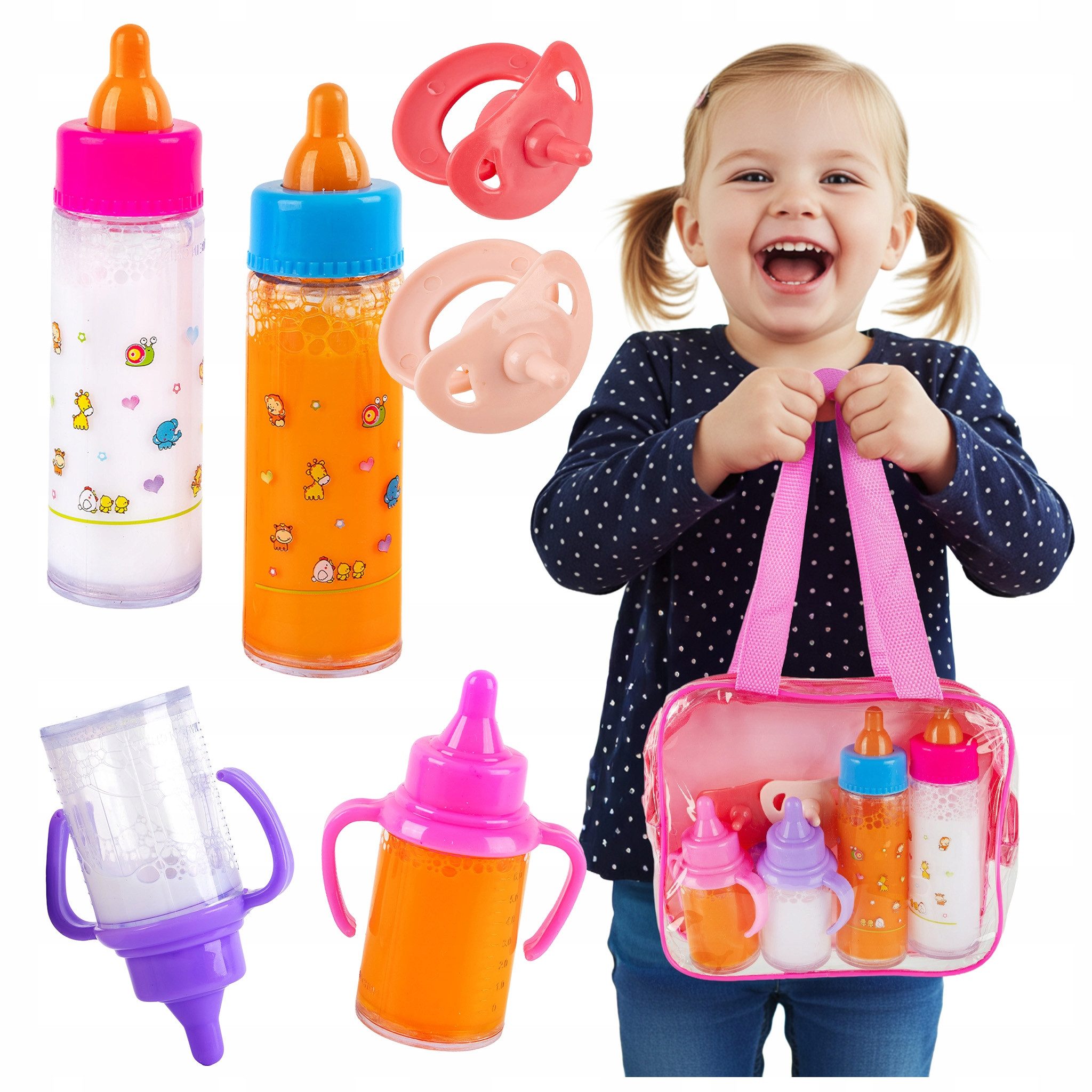 Kinderplay Dolls & Strollers Puppen Accessoires-Set Magische Puppenflaschen günstig online kaufen