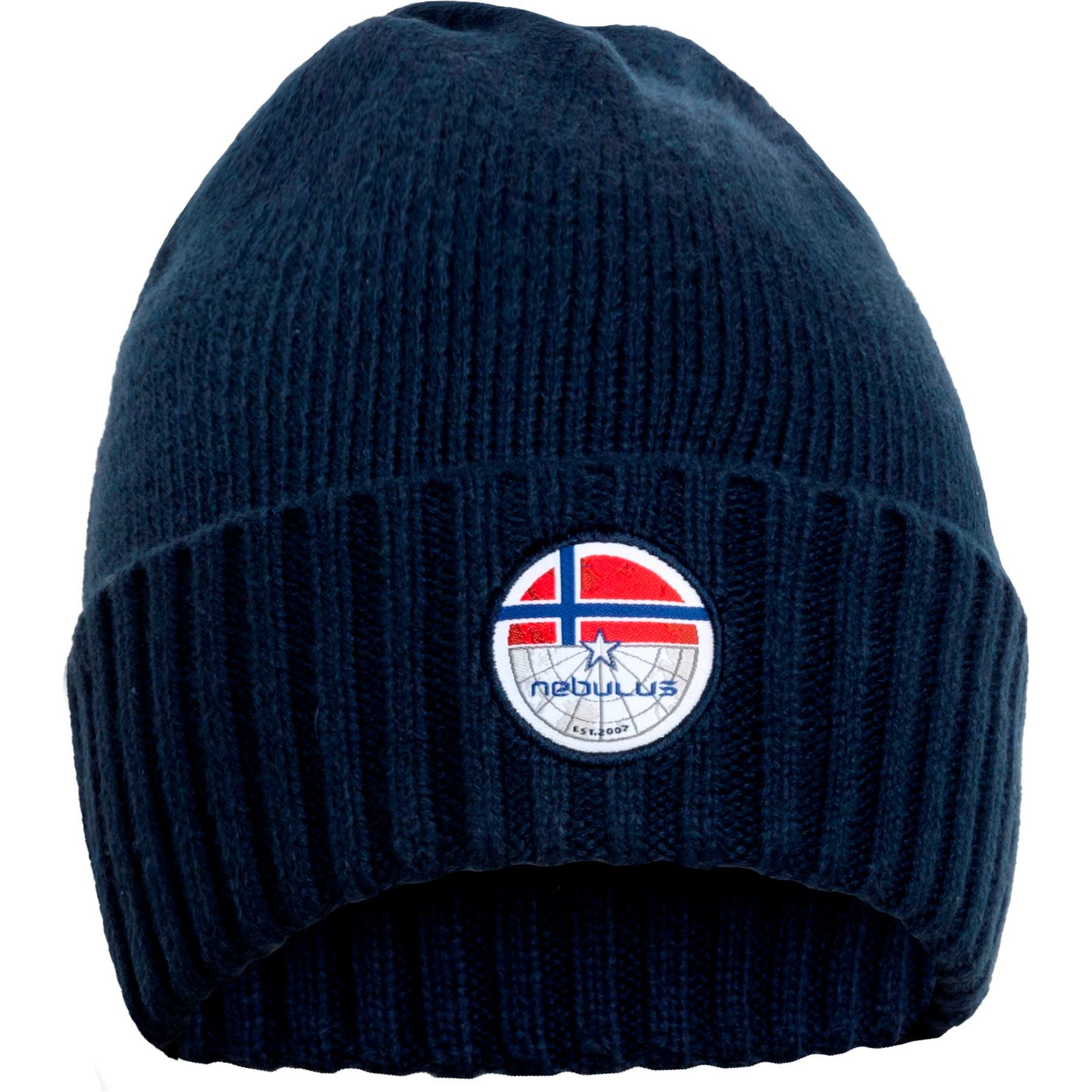 Nebulus Mütze & Schal RULES, P6270 - Unisex, navy, onesize