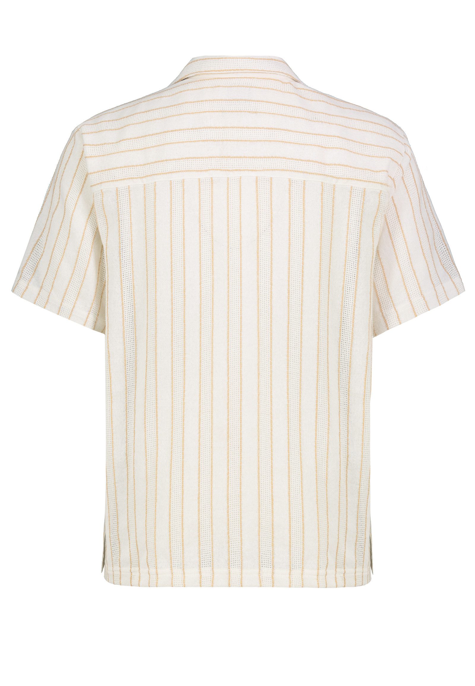 Eight2Nine Kurzarmhemd Herren Kurzes Jacquard Hemd Retro Hemd, Rautenmuster – Bild 2 von 3