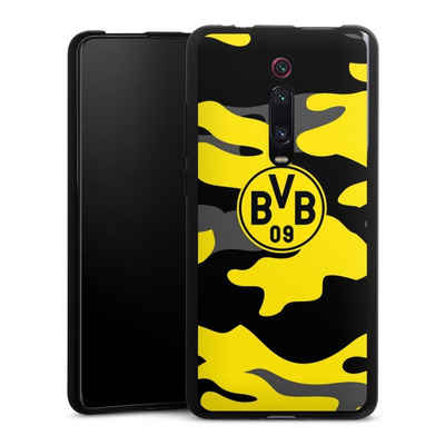DeinDesign Handyhülle BVB Borussia Dortmund Fanartikel BVB Camo, Xiaomi Mi 9T Pro Silikon Hülle Bumper Case Handy Schutzhülle