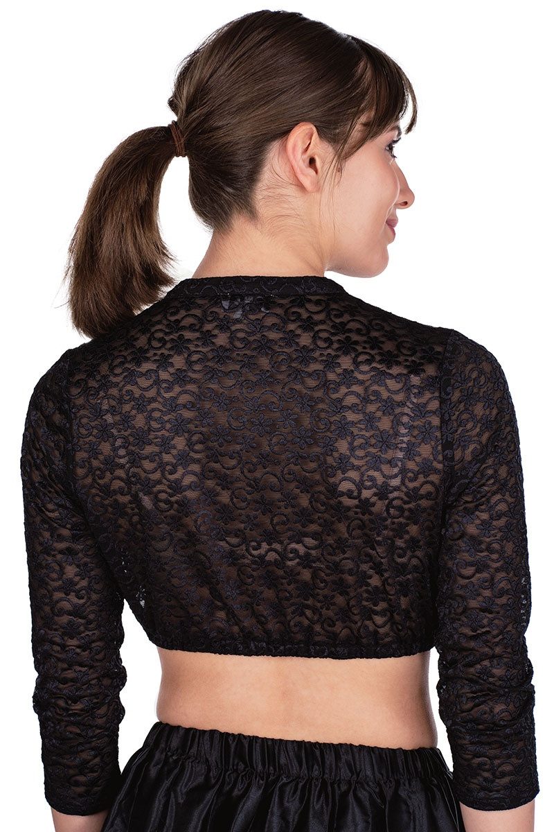 MarJo Dirndlbluse Dirndlbluse - INGRID-LINDA - schwarz günstig online kaufen