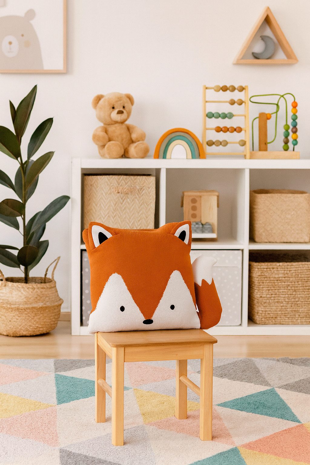 heimtexland Dekokissen Deko Kissenhülle Strick Kissen Bezug Applikation, sü günstig online kaufen