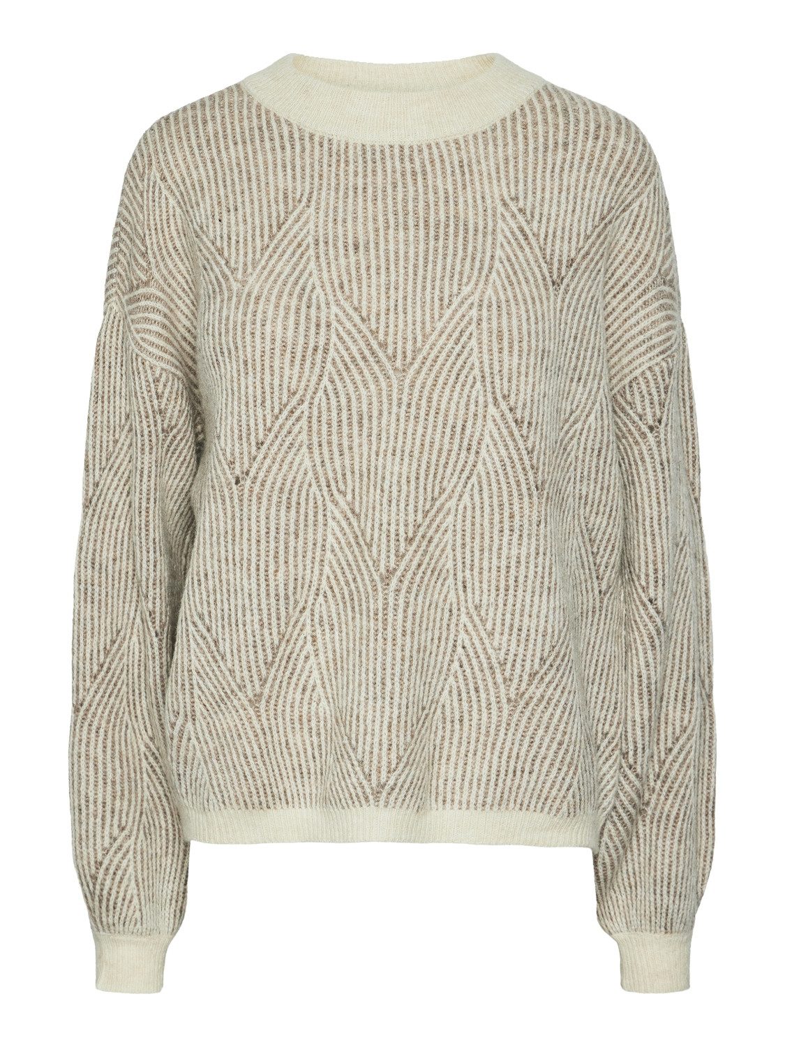 pieces Rundhalspullover PCJENNA LS O-NECK KNIT günstig online kaufen