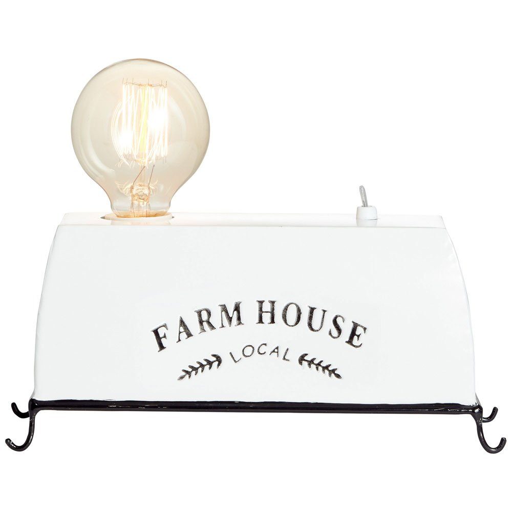 LED-Leuchtmittel Brilliant Tischleuchte Farm Life Weiß günstig online kaufen