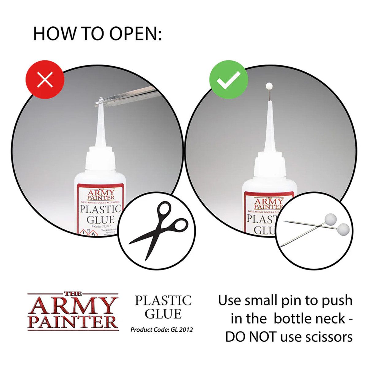 Army Painter Malpinsel Plastic Glue - Kunststoffkleber