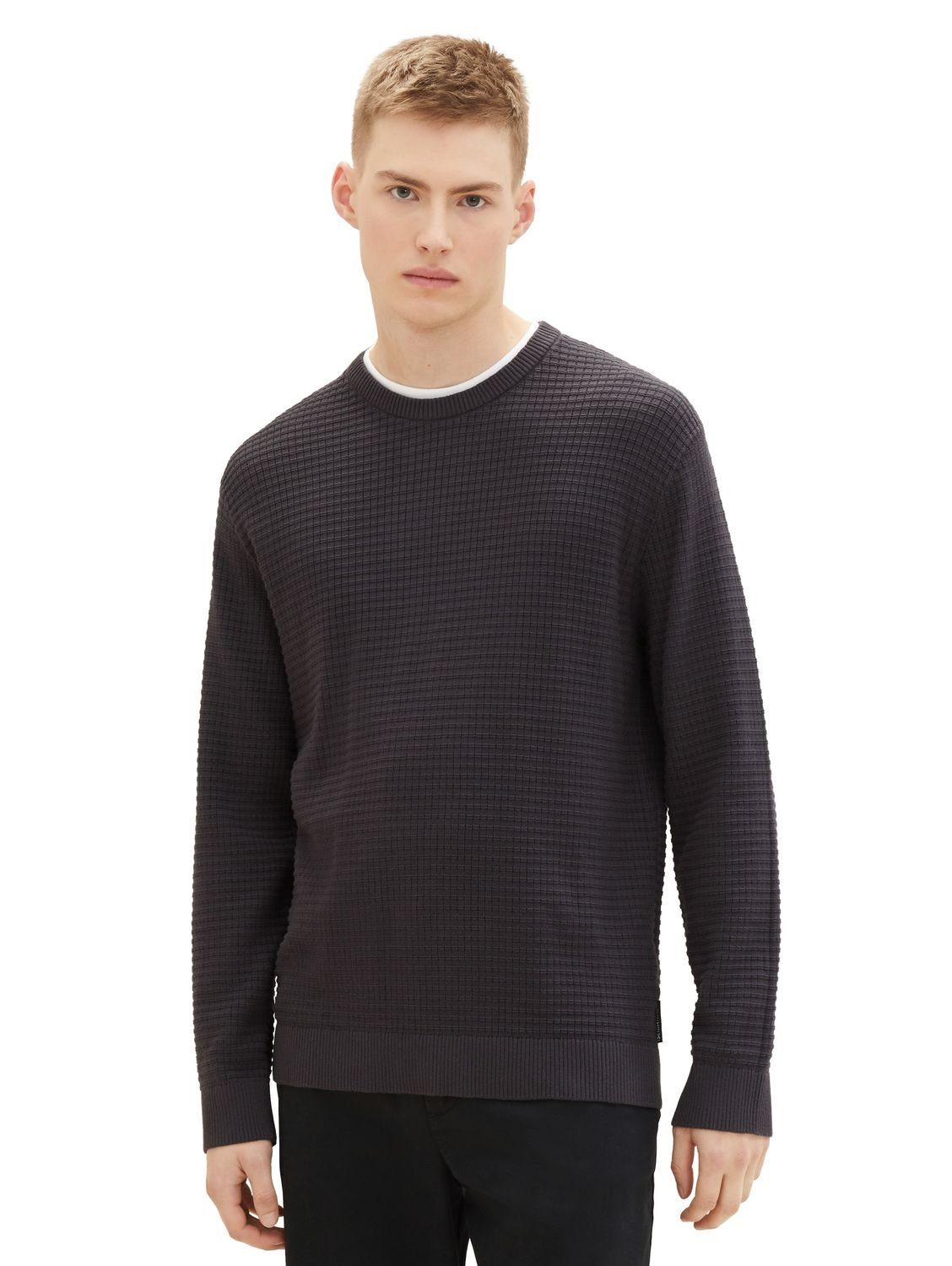 Strickpullover STRUCTURED DOUBLELAYER
