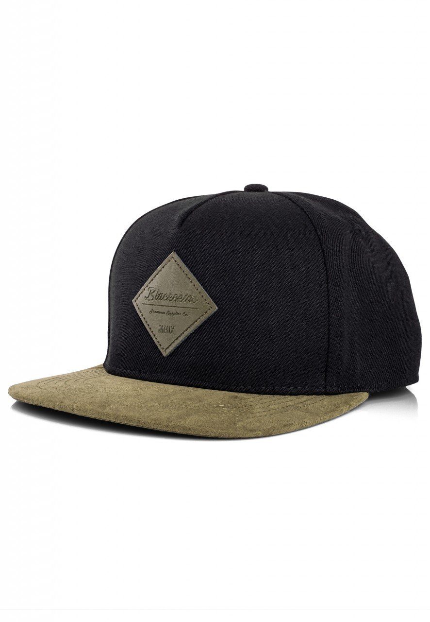 Snapback Cap Port Huron Snapback Cap - Schwarz-Olive-Suede