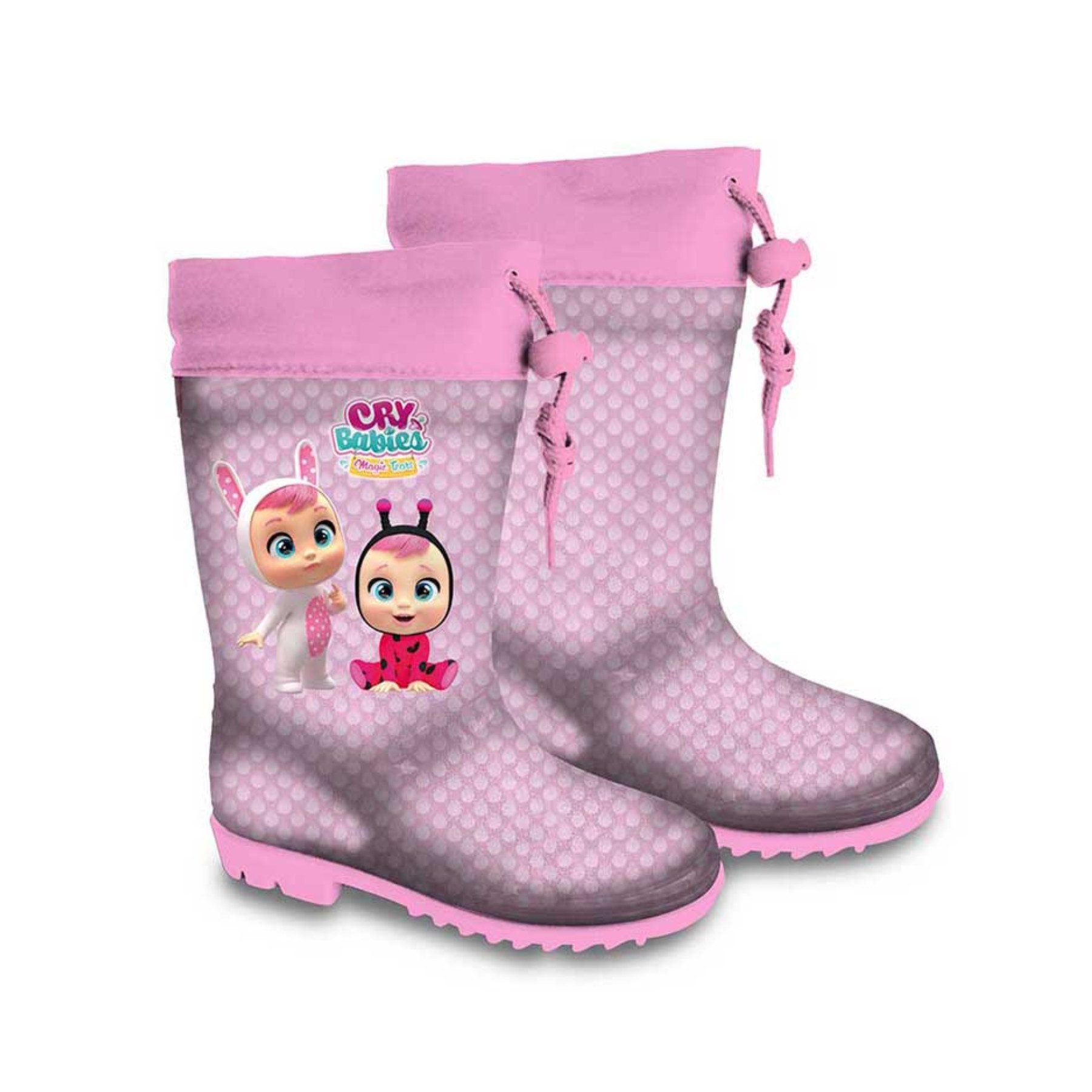 Cry Babies Regenstiefel Bunte Gummistiefel für kleine Cry Babies Fans Stiefel