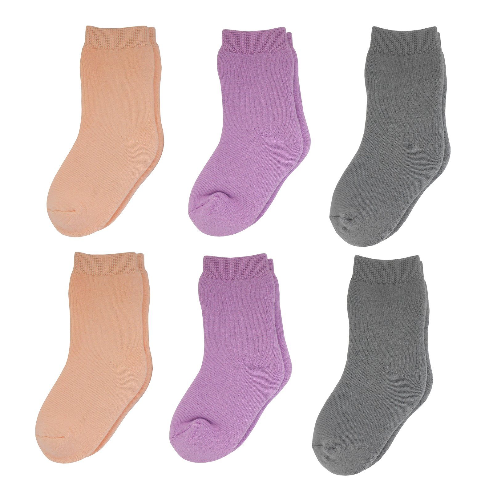 Yalion Kurzsocken weiche Kinder Socken mit Vollplüsch Pack in mehreren verschiedenen elastisch