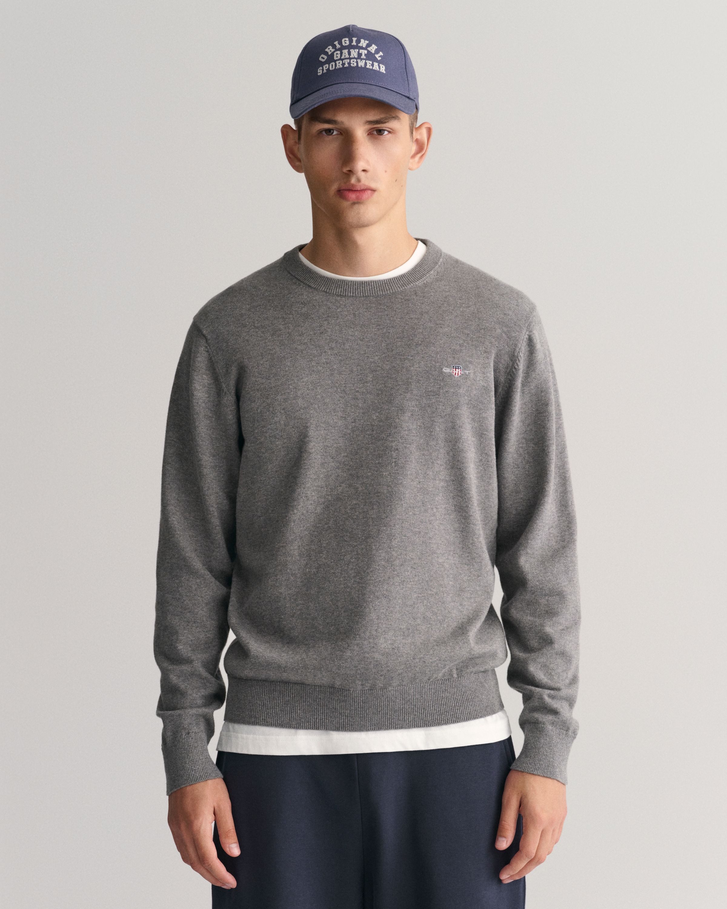 Gant Rundhalspullover günstig online kaufen