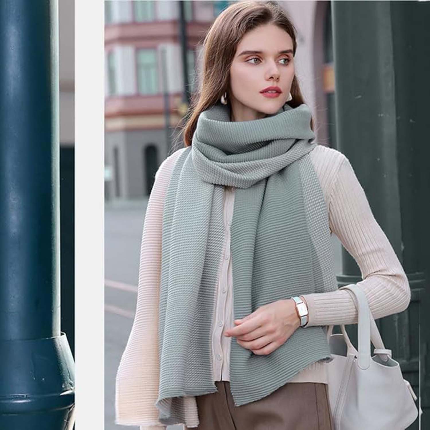 Coonoor Modeschal Damen-Kaschmir-Winterschal, langer Schal, warm günstig online kaufen