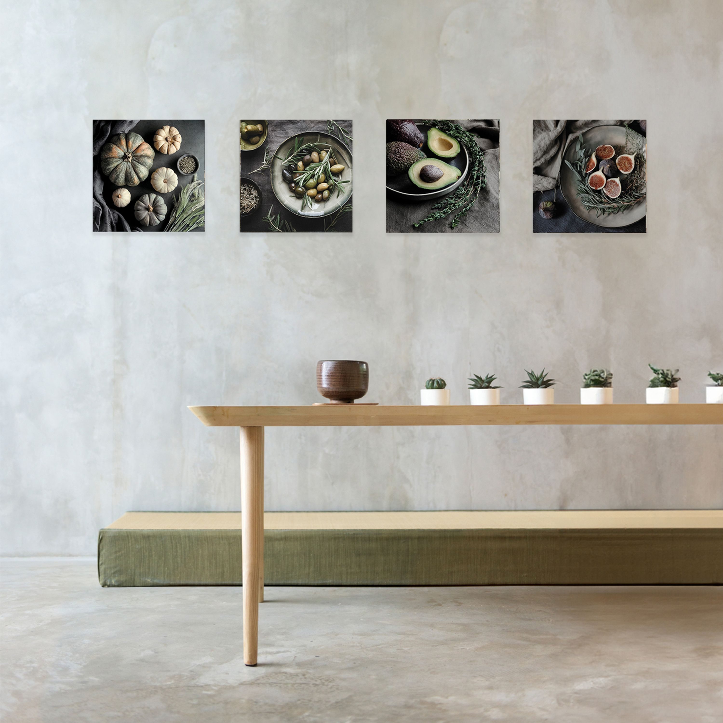 artissimo Glasbild Glasbild 30x30cm Bild Küche günstig online kaufen