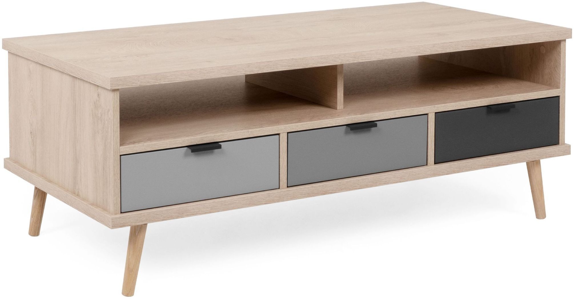 Finori Couchtisch, Modern Dekor Elegance Endgrain 120 x 46,3 x 60 cm