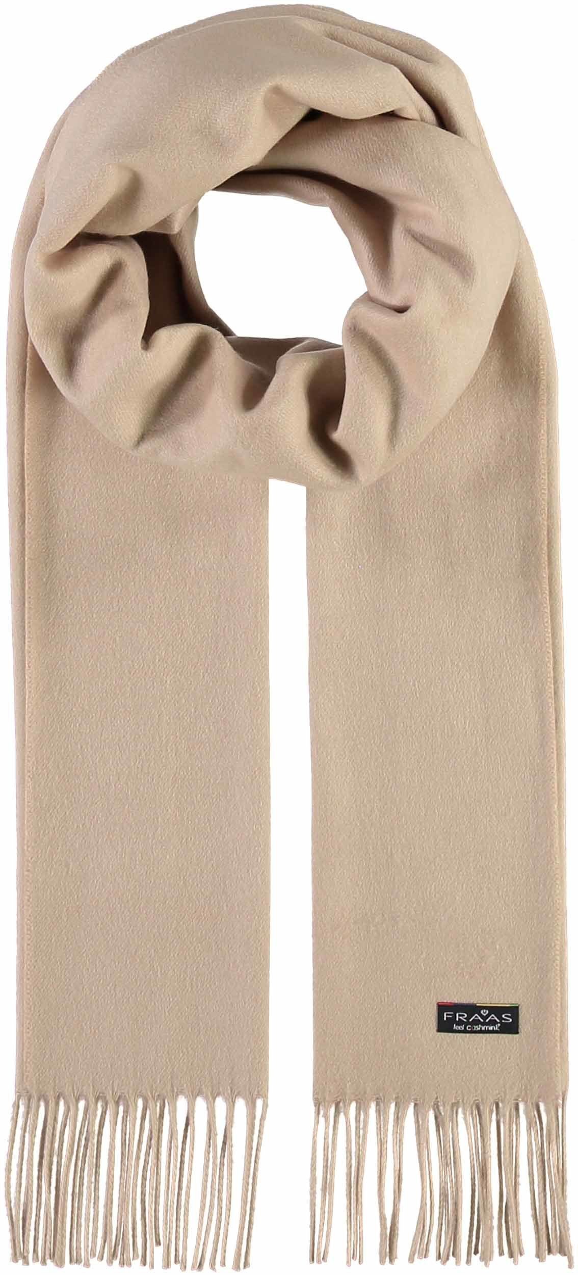 Fraas Modeschal Cashmink® Schal, (1-St), Co2 neutral beige