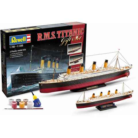 Revell® Modellbausatz Geschenkset Titanic, Maßstab 1:700 · 1:1200, (Set), Made in Europe