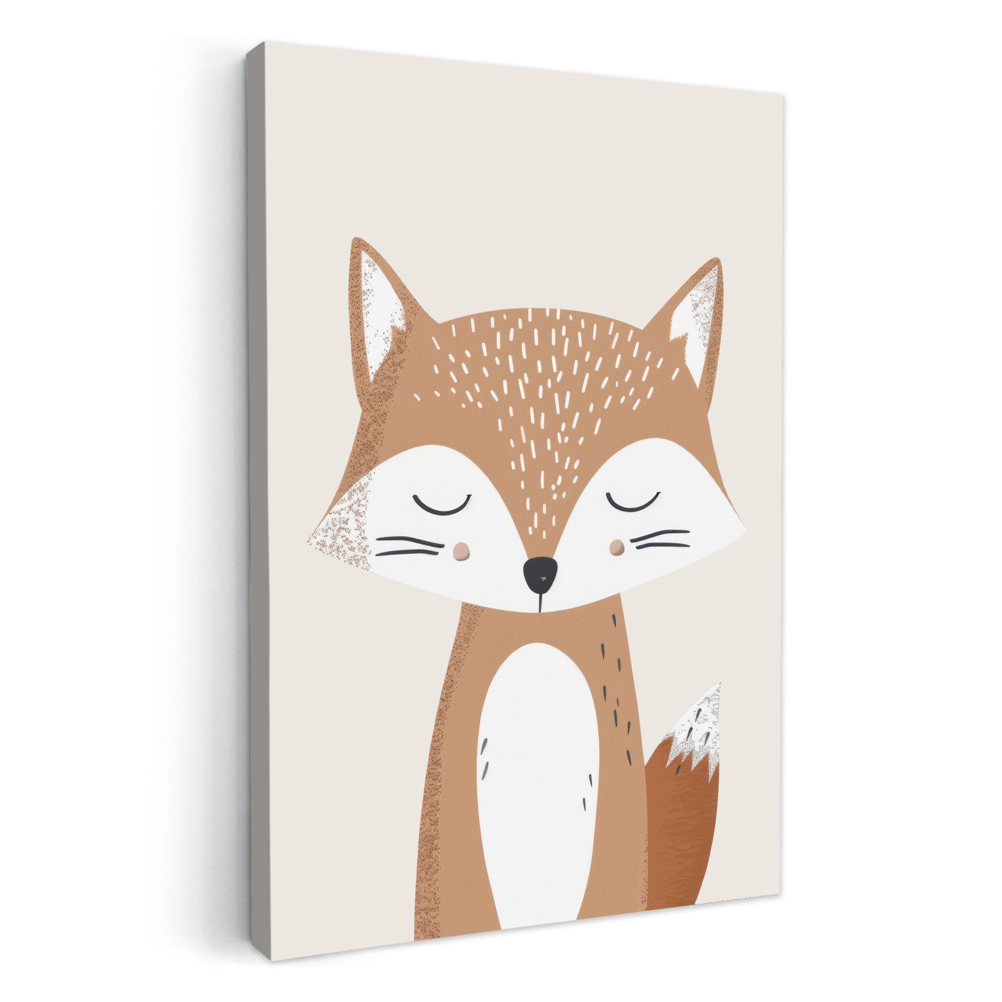 OneMillionCanvasses® Leinwandbild Fuchs - Tier - Waldtiere, Fotodruck (1 St günstig online kaufen