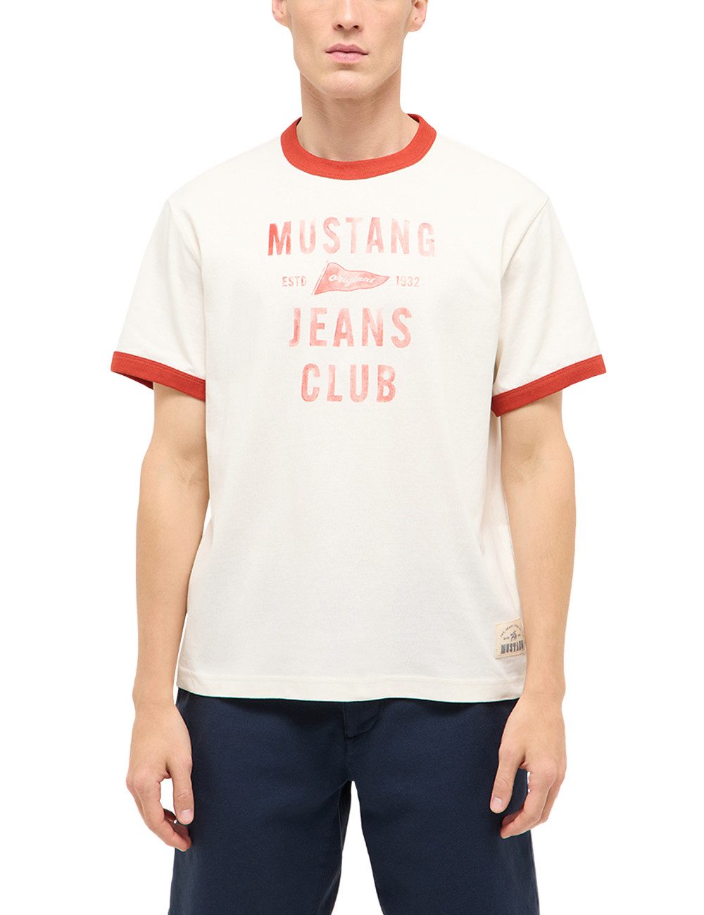 MUSTANG Kurzarmshirt Herren Style Akron