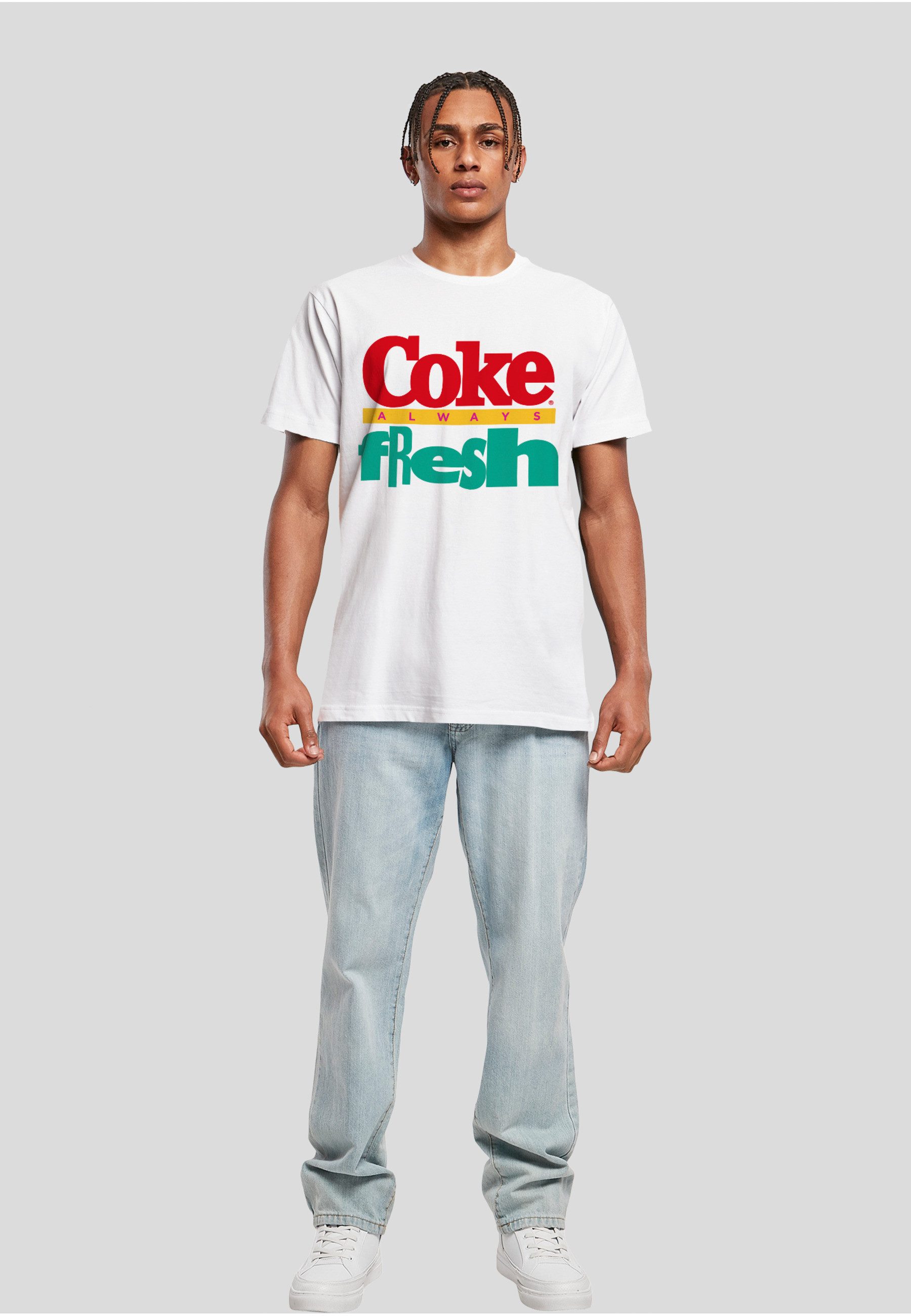 Merchcode T-Shirt Merchcode Herren Coca Cola 90's Logo (1-tlg)
