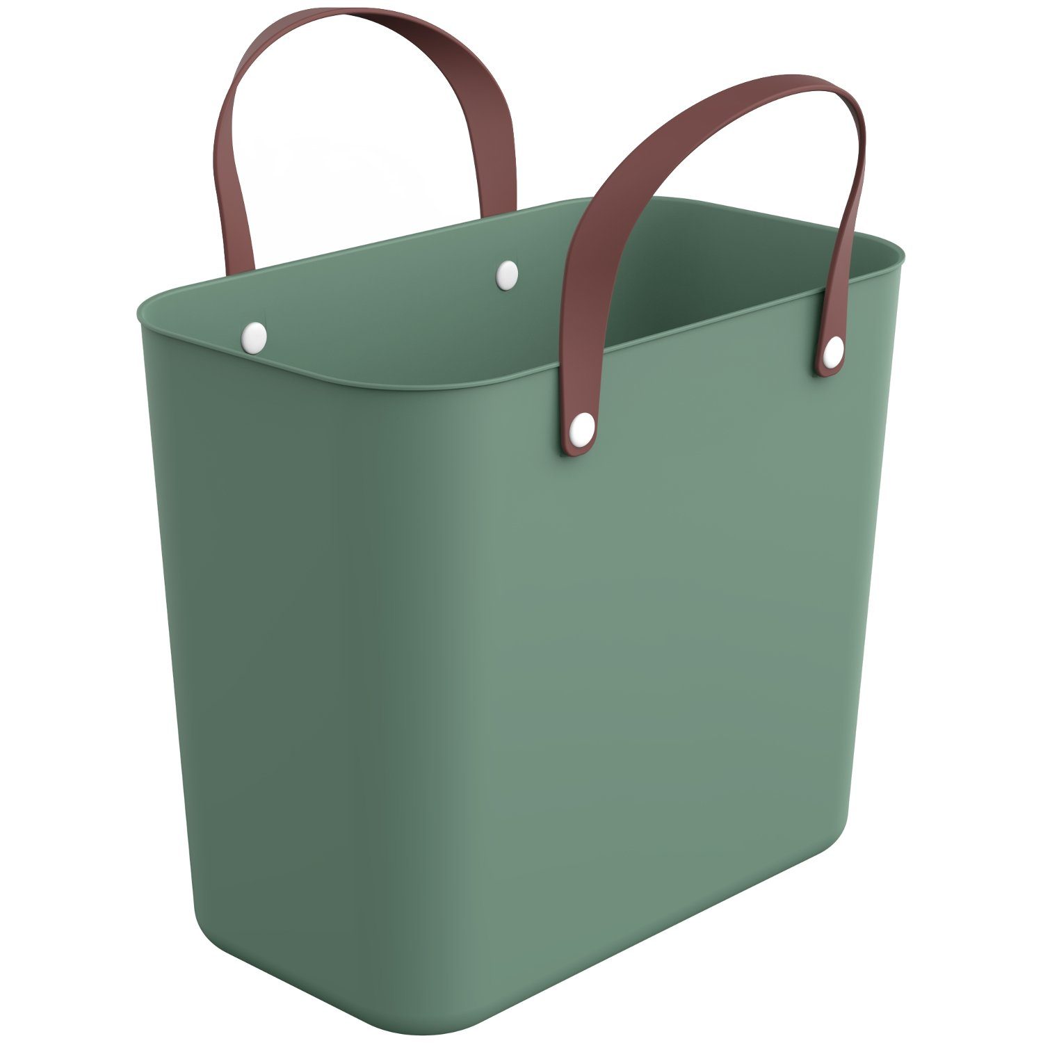 ROTHO Einkaufskorb Albula Multibag, 34 [ cm Grün 25,00 Material x 23,5 recyceltem 40 Hergestellt ] l, aus x