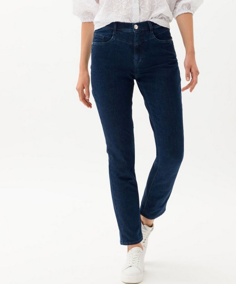 Brax 5-Pocket-Jeans Style CAROLA, Besteht aus einem hochwertigen Baumwollmix