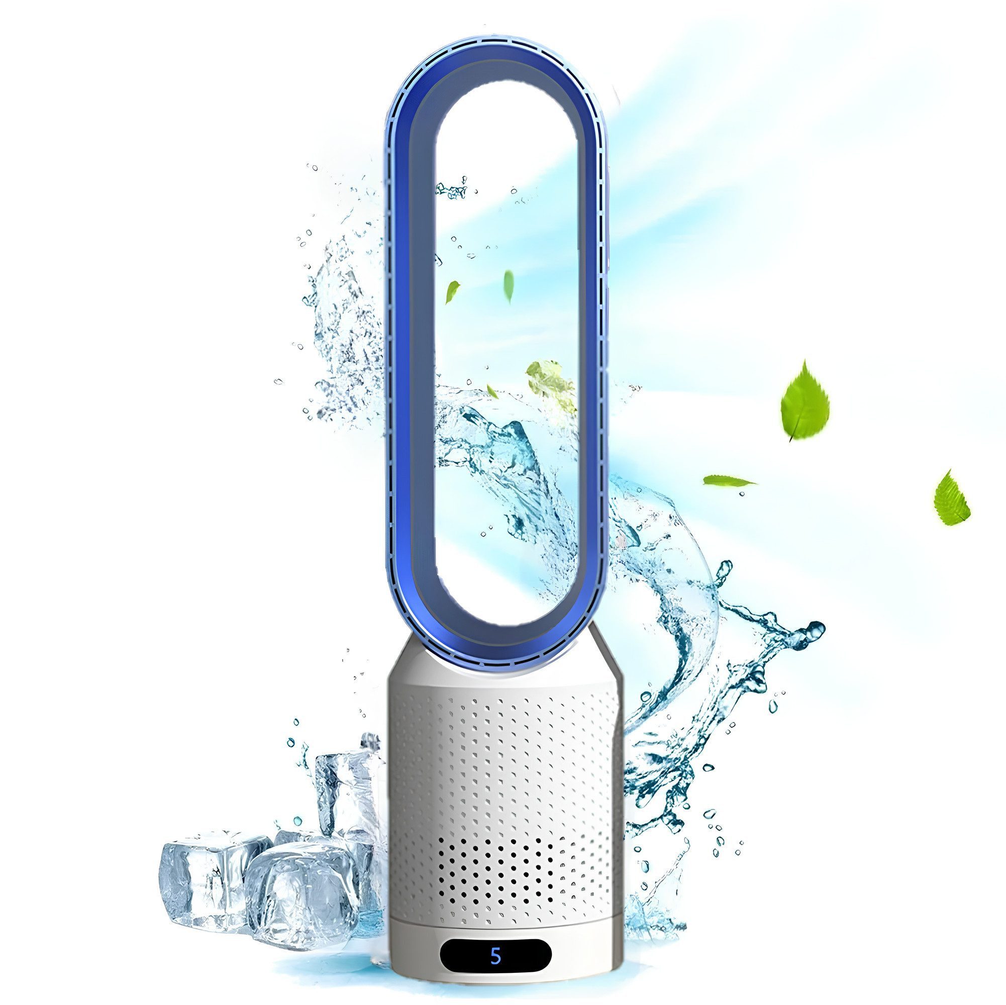Athlix Bodenventilator Turmventilator Rotorloser Ventilator leise günstig online kaufen