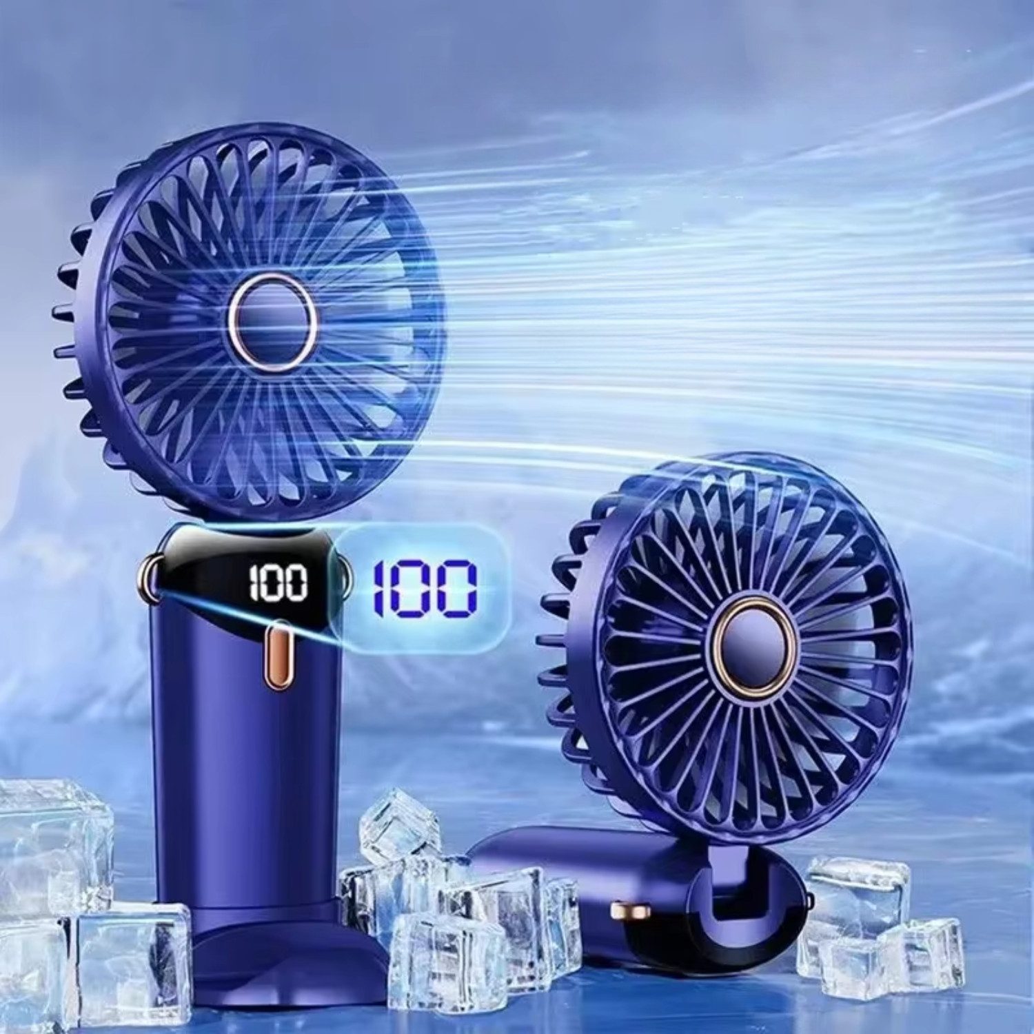 Montegoni Handventilator Mini Tragbarer USB Ventilator, Faltbarer Ventilato günstig online kaufen