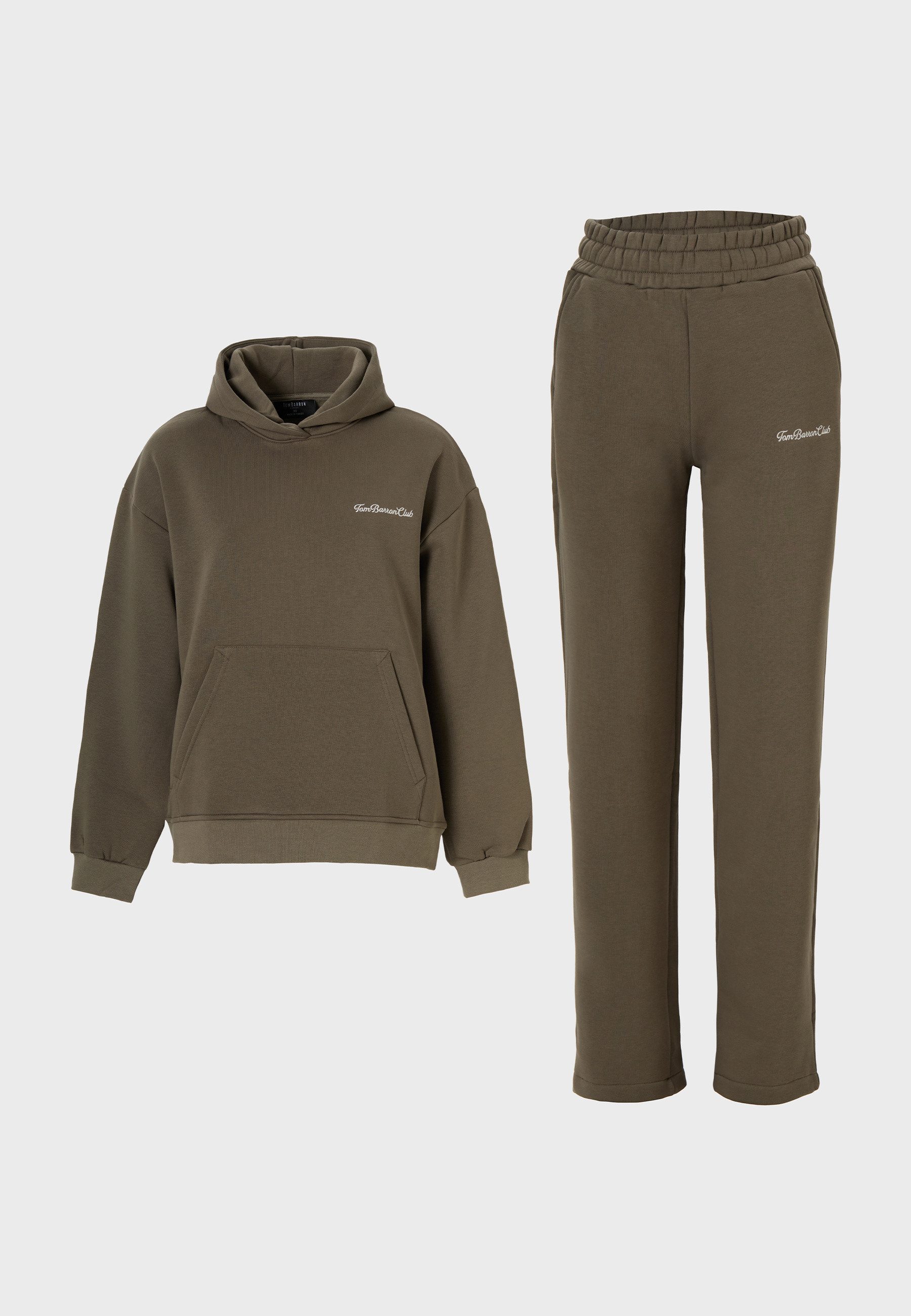 Tom Barron Freizeitanzug Fashion Tracksuit Cangoroo Pocket