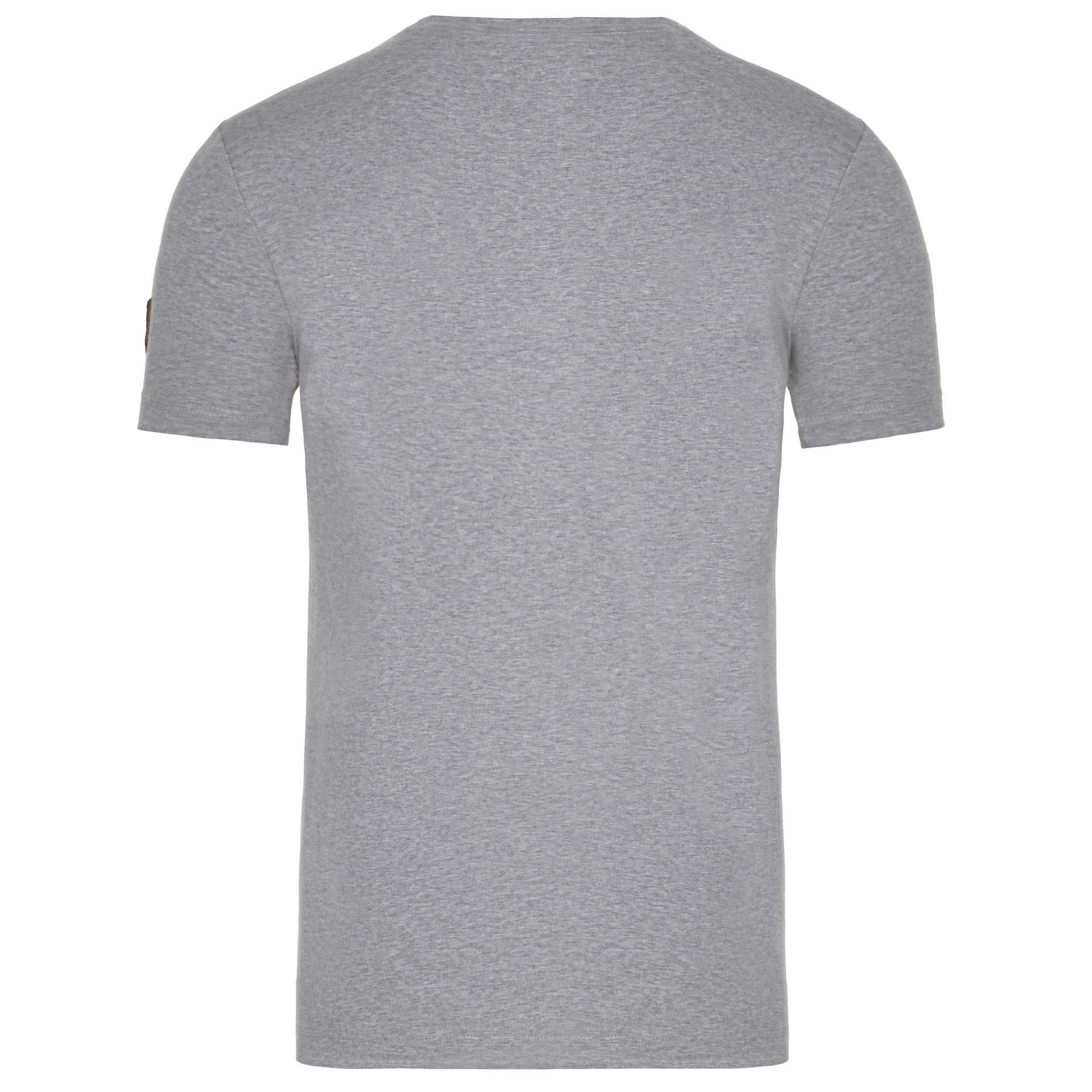 Herren Altkaseralm Kurzarm-Shirt Anthracite Almgwand T-Shirt Almgwand M