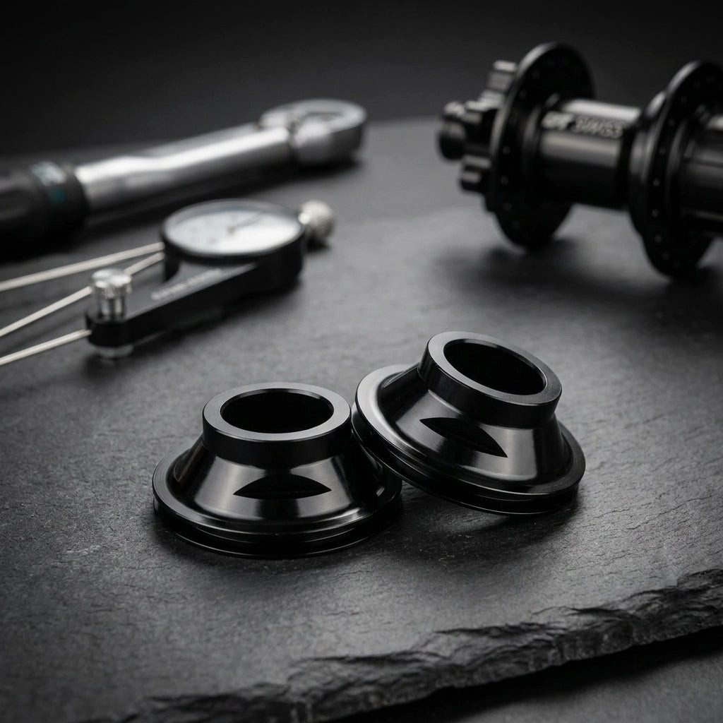 DT Swiss Laufrad DT Swiss Umrüstkit VR auf 12/15/20 mm 12 Schwarz - flexible Thru-Axle-