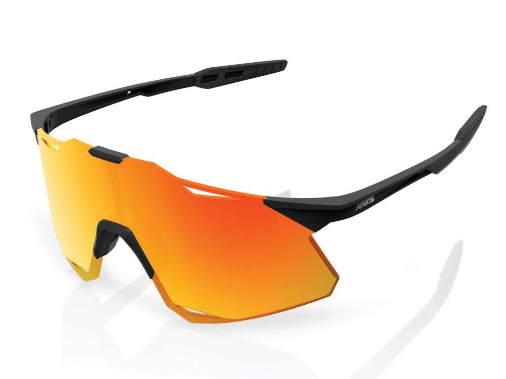100% Sportbrille 100% Hypercraft - HiPER Lens unis Matte Black - ultraleichte Performan