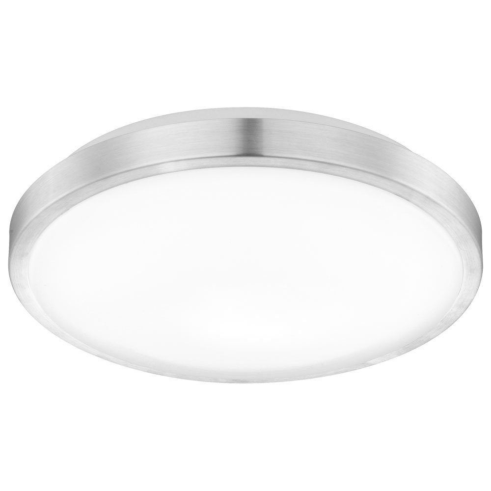 GLOBO LIGHTING LED Deckenleuchte, LED-Leuchtmittel fest verbaut, Warmweiß, Deckenleuchte Deckenlampe Wohnzimmerleuchte opal weiß LED