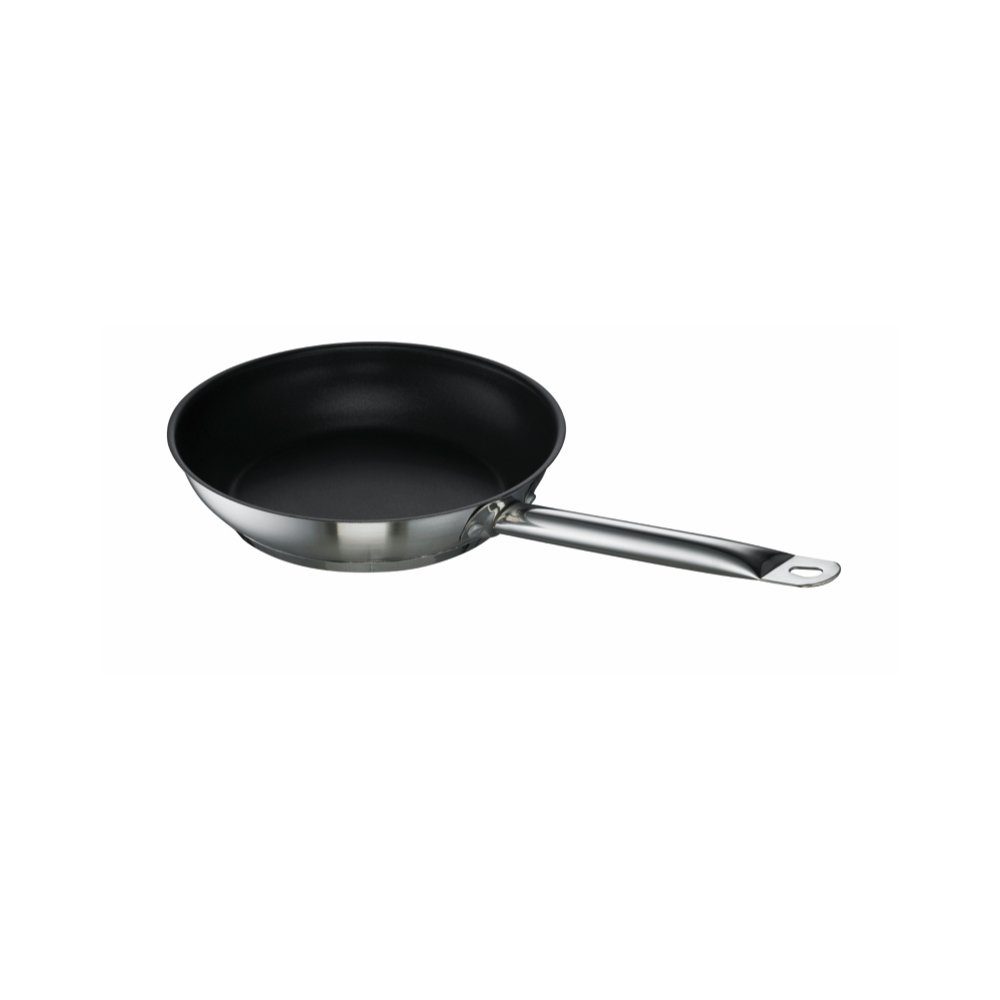 SCHULTE-UFER Bratpfanne DIAMAS PRO Chef, Edelstahl (Einzelartikel, 1-tlg., 1 x Bratpfanne), induktionsgeeignet, 24 cm