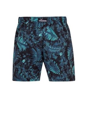 Trigema Shorts TRIGEMA Bade-/Freizeitshorts mit Druckmotiv (1-tlg)