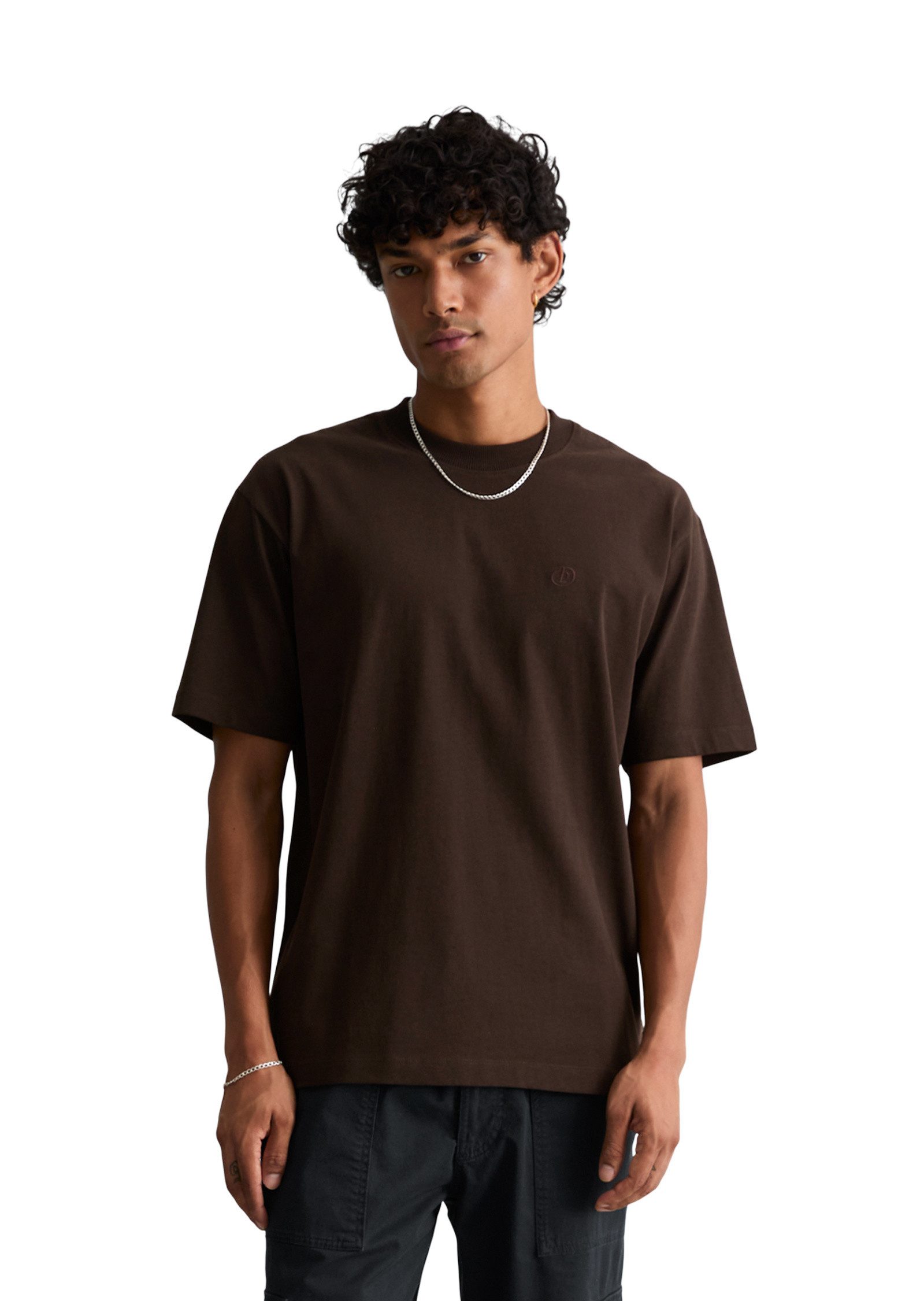Marc O'Polo DENIM T-Shirt aus schwerem Bio-Baumwoll-Jersey