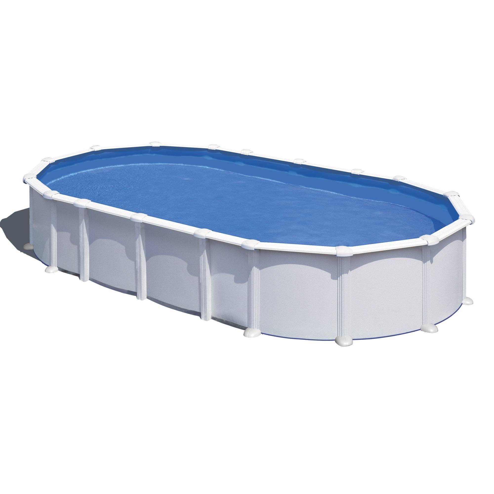Ovalpool Ovalformpool High Line 132 cm Tiefe in verschieden