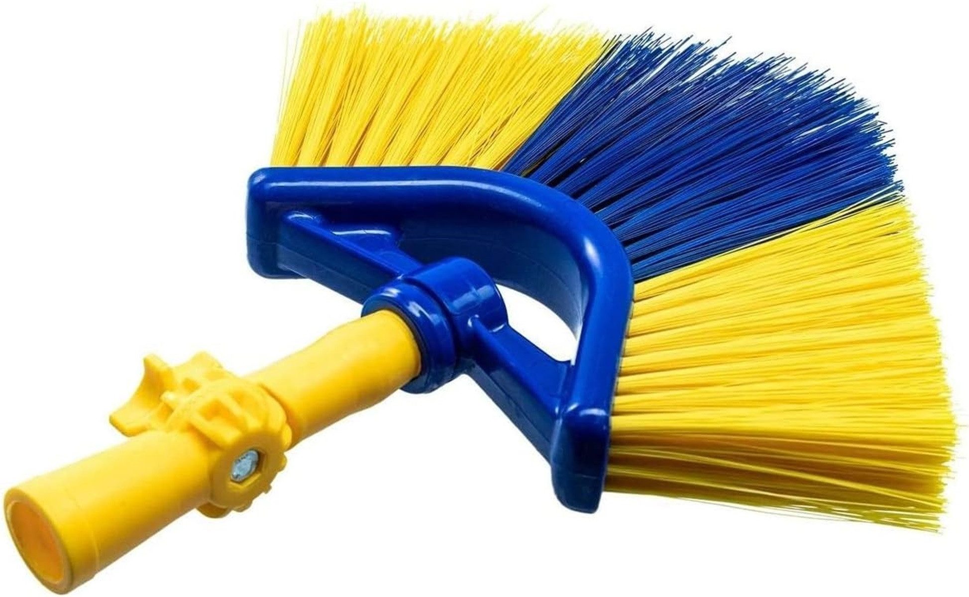 Neustanlo Straßenbesen Ersatzbürste für Eckbesen inkl. Winkelgelenk, deutsches Gewinde, Neustanlo Eckbesen oder ähnliche Modelle, (1-tlg)