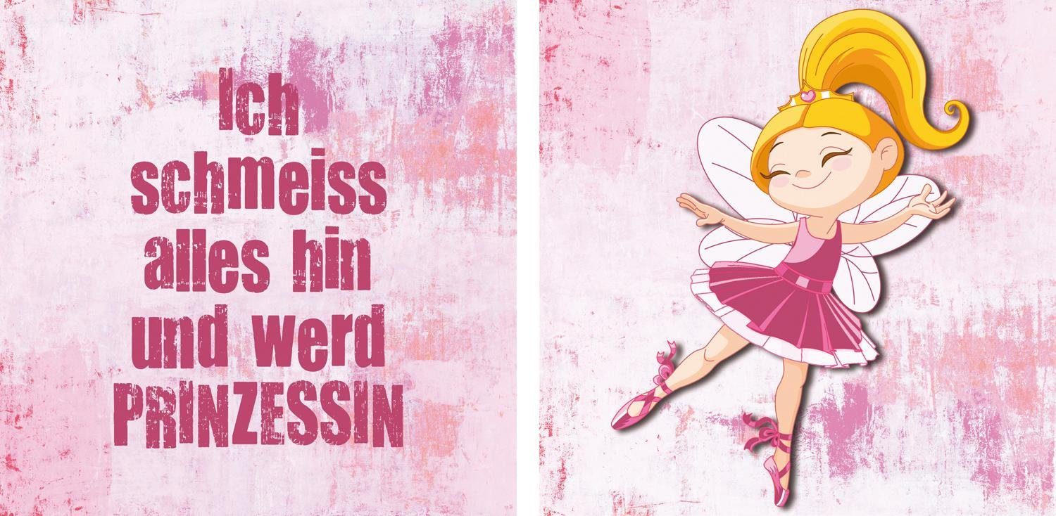 Leinwandbild Prinzessin