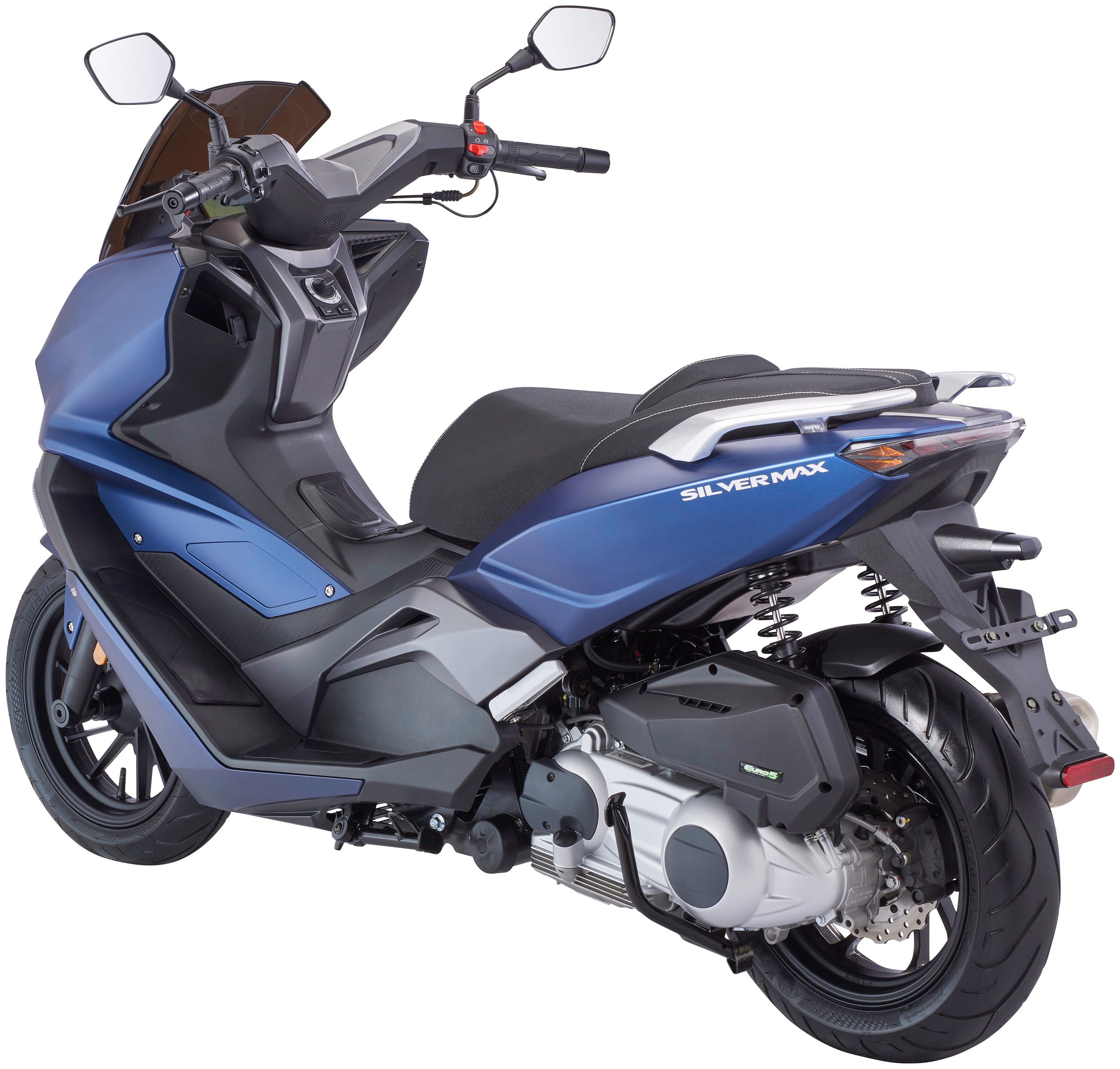 Luxxon Motorrad Silvermax, blau 5 km/h, Euro ccm, 278,2 120