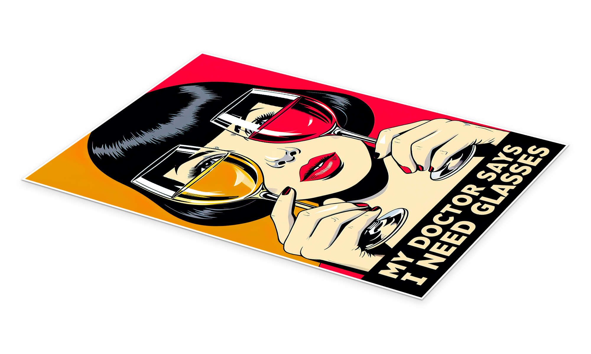 Posterlounge Wandbild My doctor says I günstig online kaufen