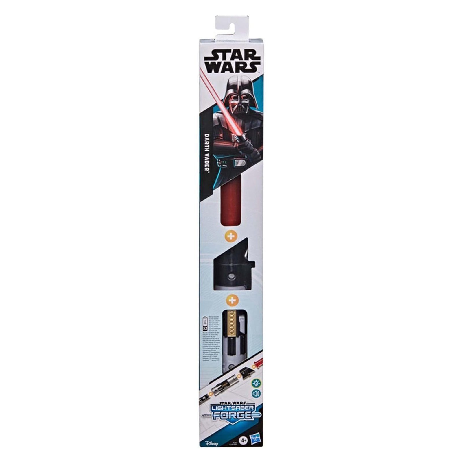 Hasbro Lichtschwert Star Wars Lichtschwert Darth Vader - Fasching, Star Wars Lichtschwert Forge Darth Vader – Werde zum Sith-Lord!