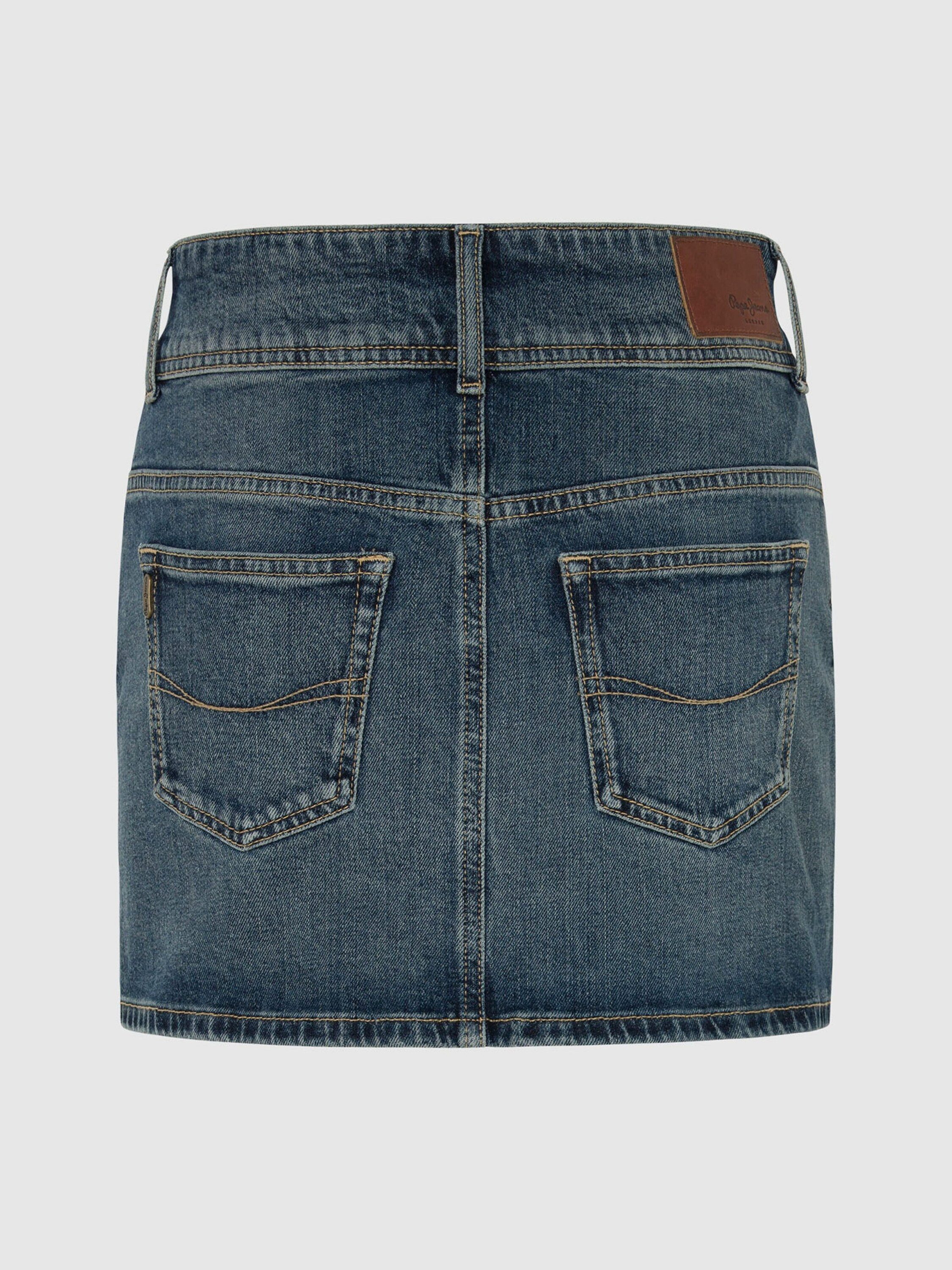 Pepe Jeans Jeansrock (1-tlg) Plain/ohne Details