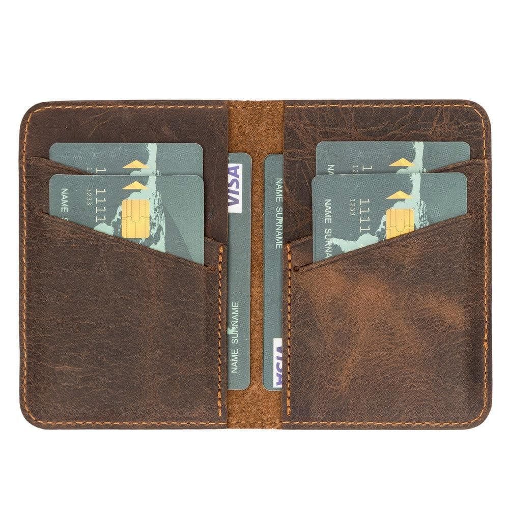 Renna Leather Brieftasche Kartenetui & Geldbörse
