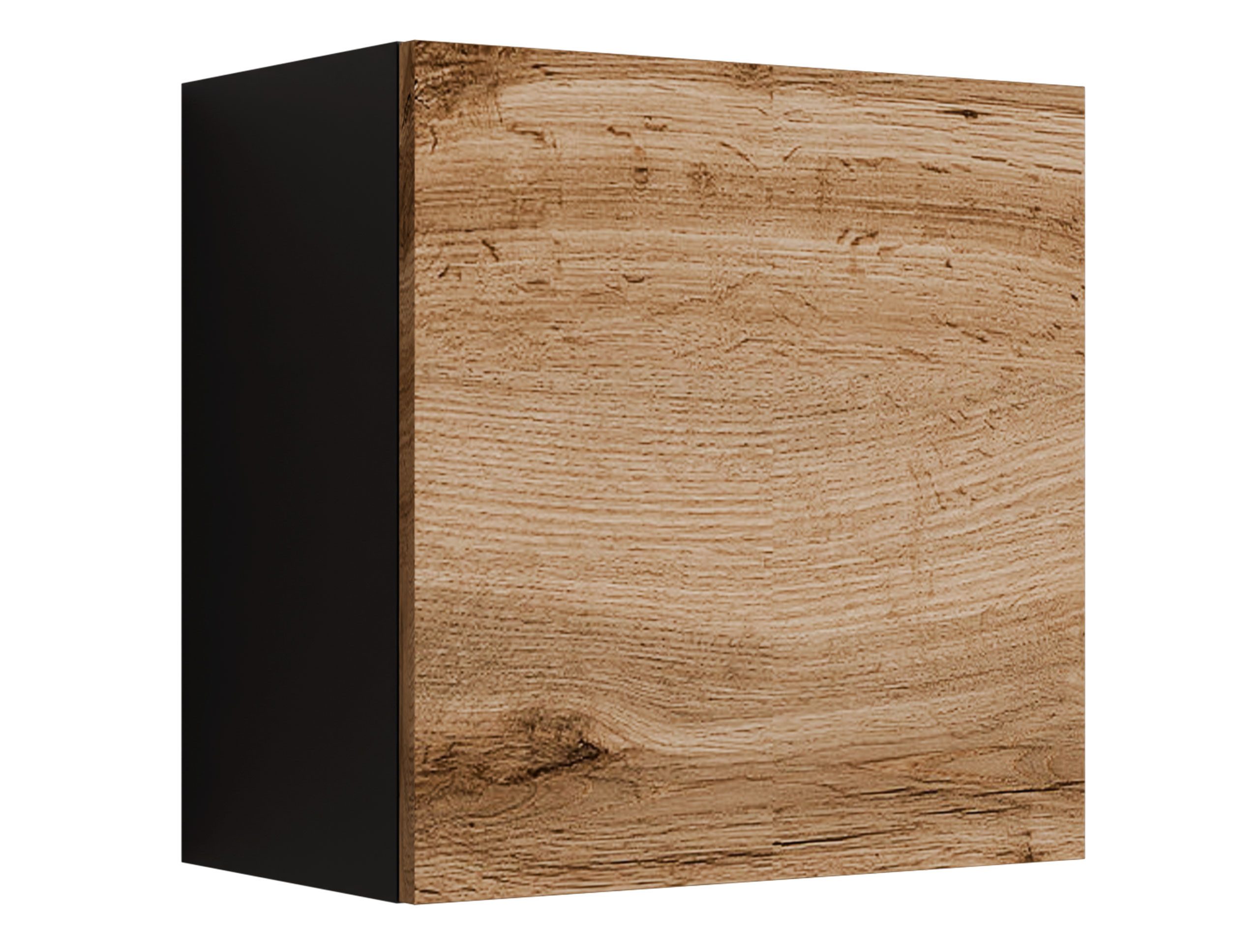 MIRJAN24 Vitrine Quadrat Vigo (mit Drehtür) grifflosem Öffnen "push to open"