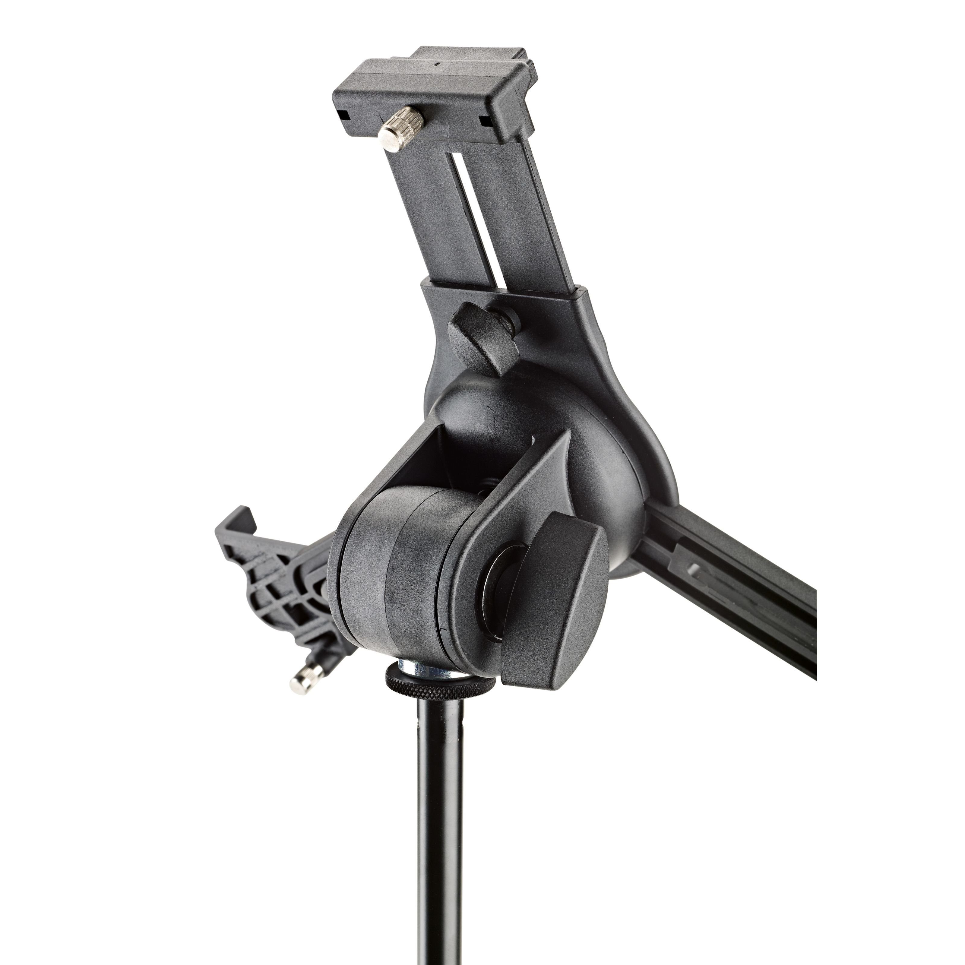König & Meyer Musikinstrumentenständer, (19790 Tablet-PC-Stativhalter - schwarz 3/8", Stative & Halter, Ständerzubehör), 19790 Tablet-PC-Stativhalter - Zubehör für Ständer