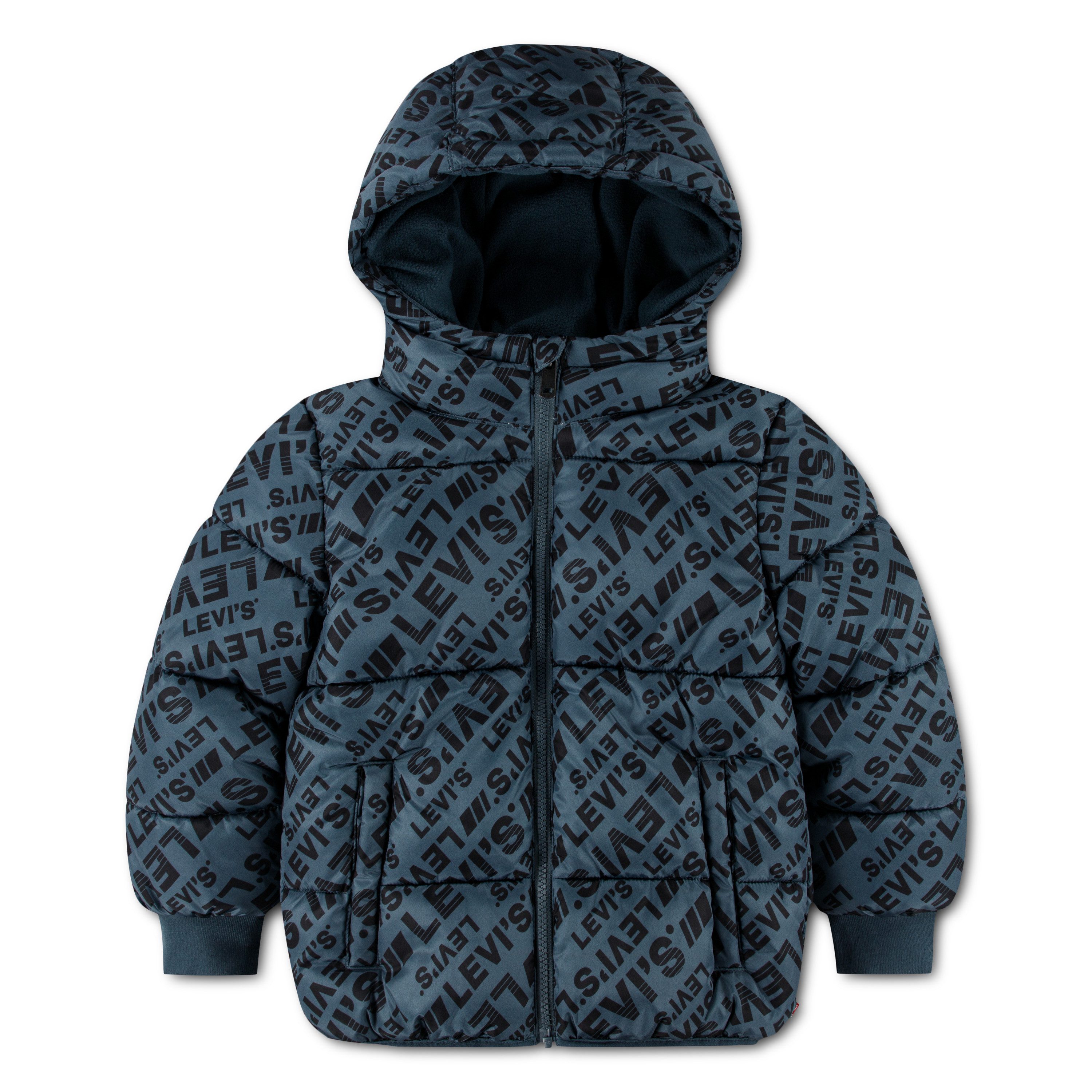 Levi's® Kids Steppjacke LVB HEAVY WEIGHT PUFFER Winterjacke mit Kapuze und Allover-Print / für Boys