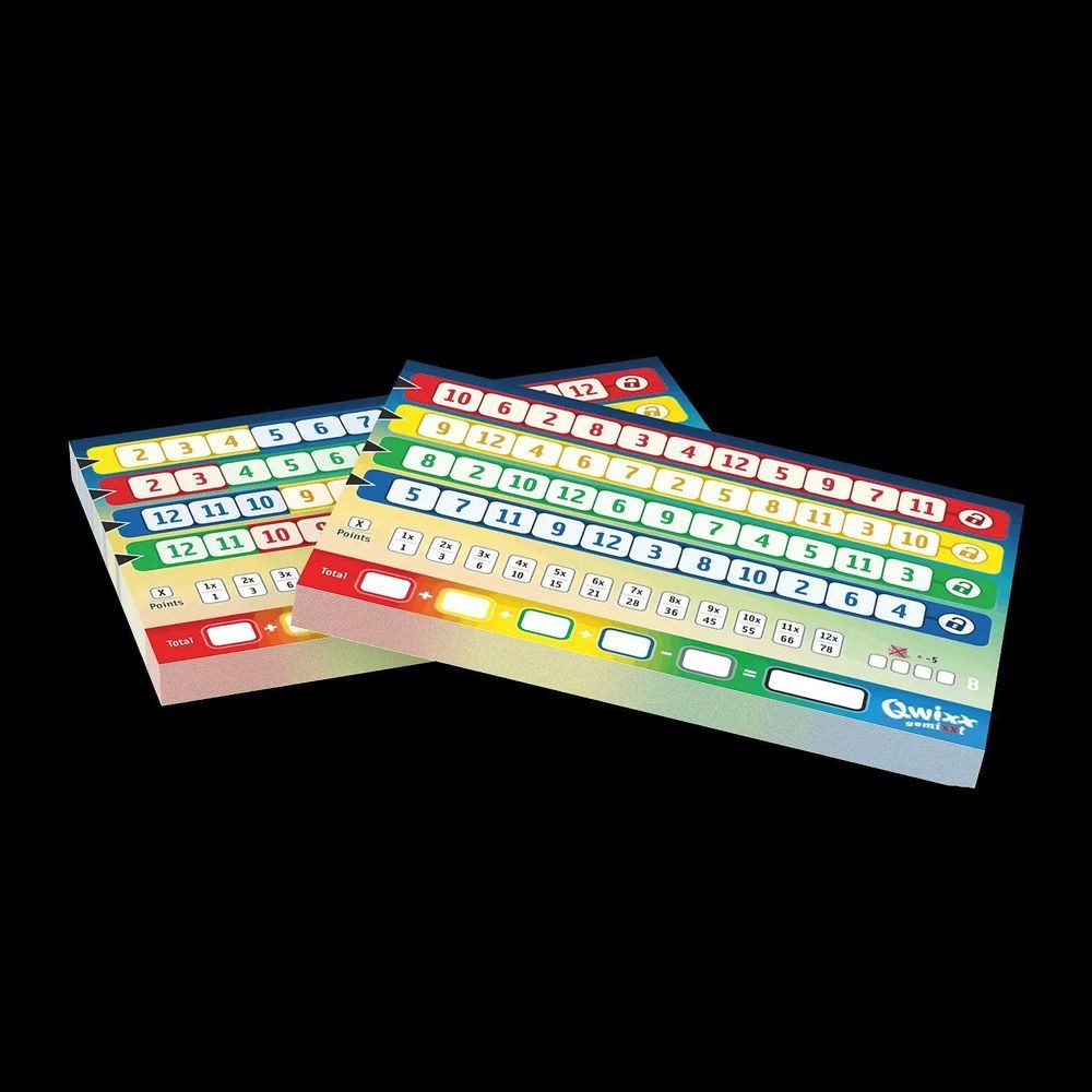 Cartamundi Spiel QWIXX GEMIXXT XL - ZUSATZBLÖCKE