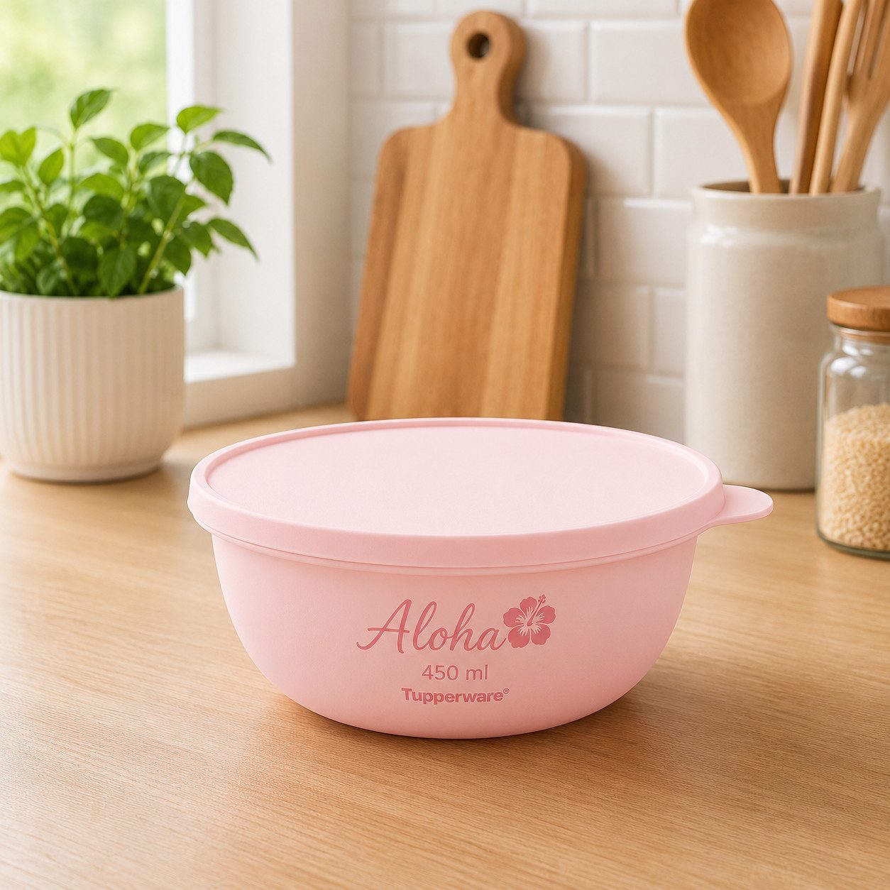 TUPPERWARE Schüssel Tupperware Aloha 450ml rosa