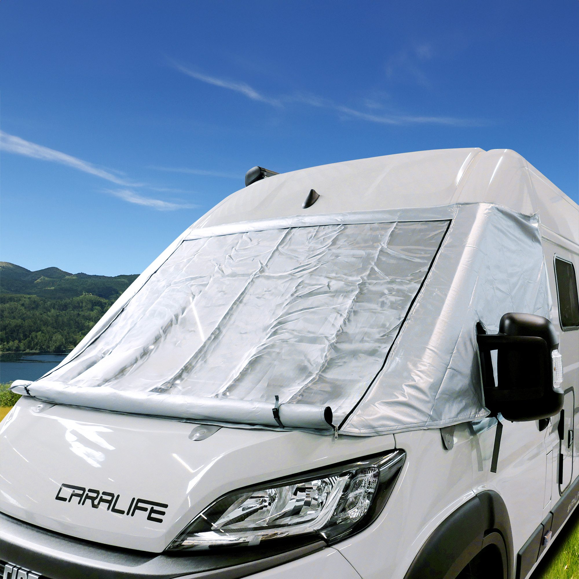 yourGEAR Schutzplane your GEAR Brindisi Plus - Wohnmobil Sonnenschutzmatte plus Thermocover
