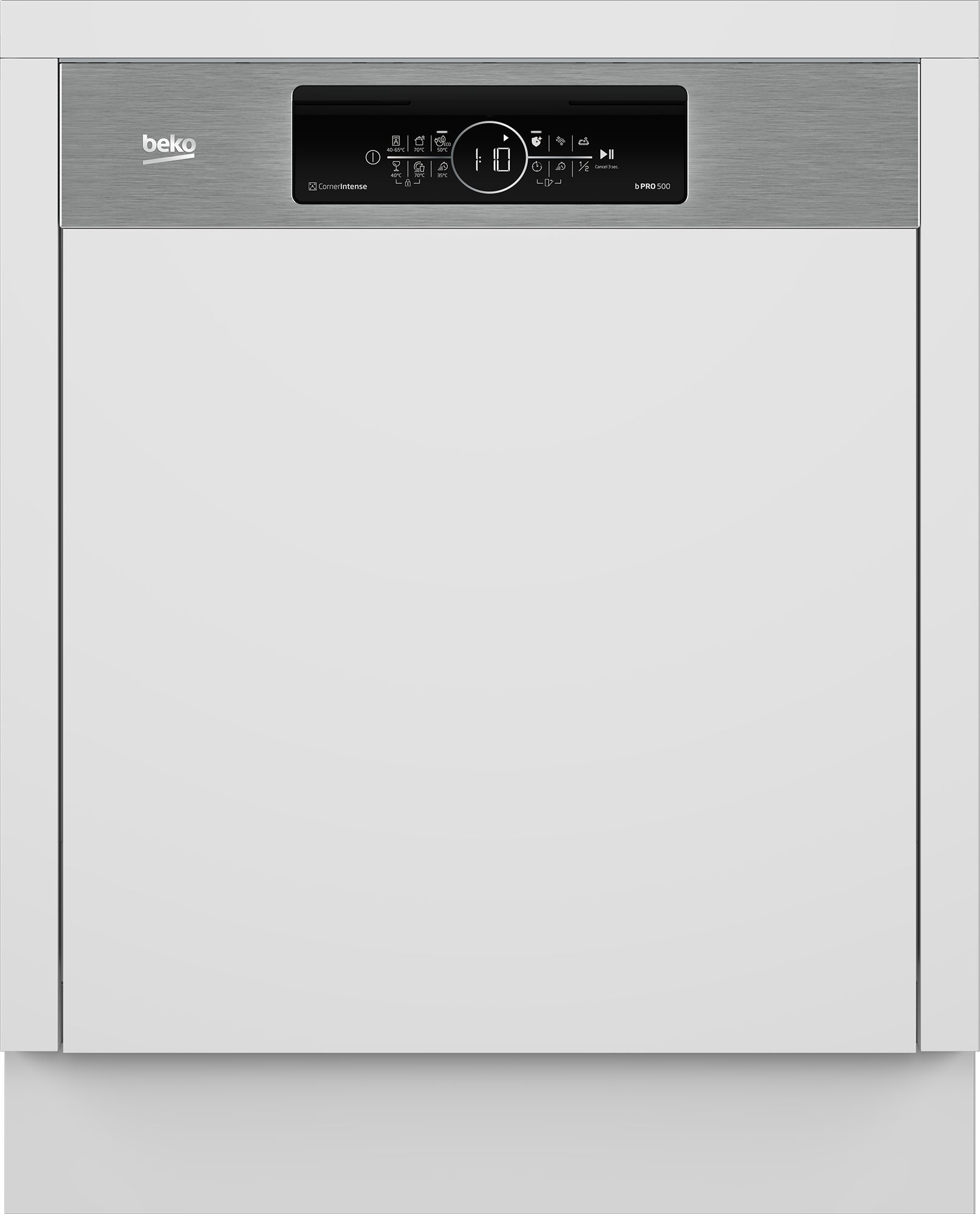 BEKO teilintegrierbarer Geschirrspüler BG840EXTI Einbau-Geschirrspüler integriert 60 cm